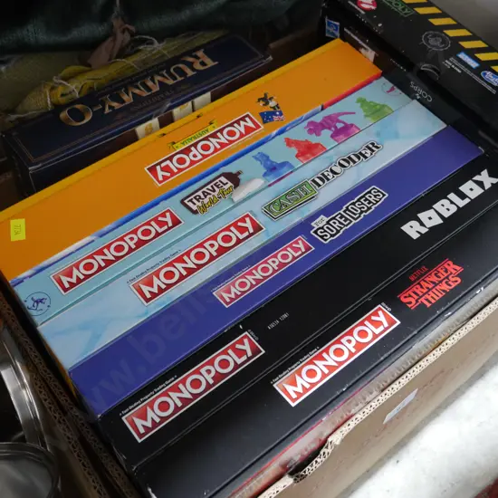 Assorted monopoly games