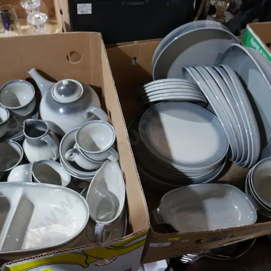 Temuka Ware Alpine Mist dinner set