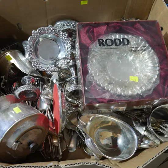 Cutlery, plated ware