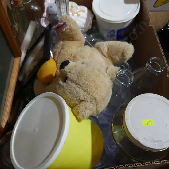 Bottles soft toy etc