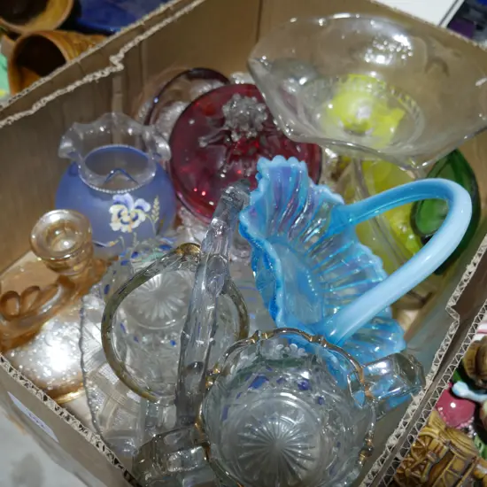 Glassware etc