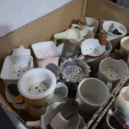 Shaving mugs