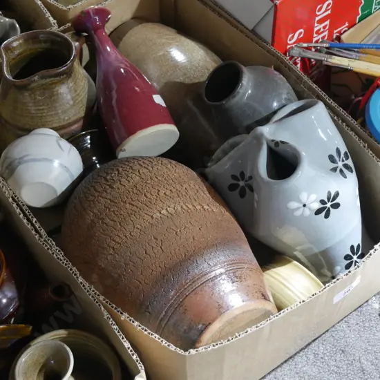 Pottery, vases