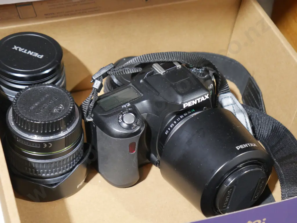 Pentax camera and lenses Image 1++