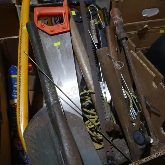 Saws , hammers