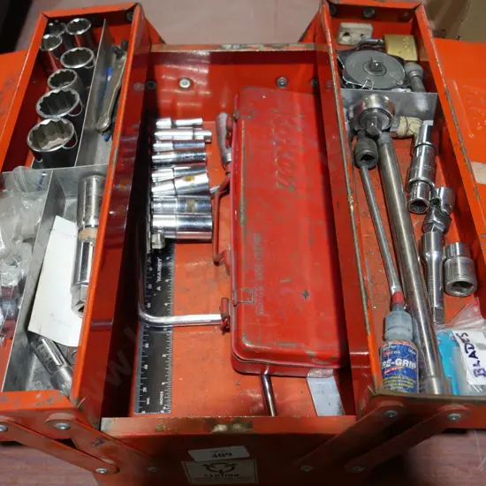 Tool box and sockets