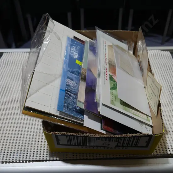 Stamps, first day covers