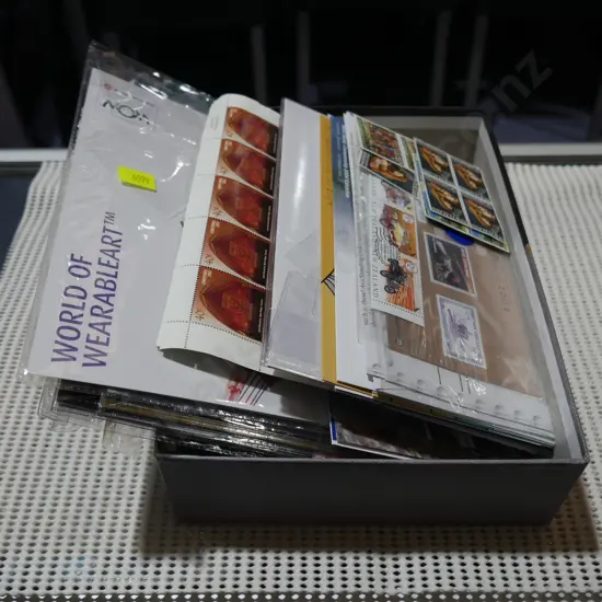 Stamps, first day covers