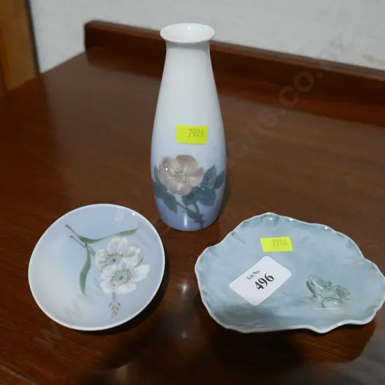 3 pieces Royal Copenhagen china