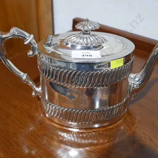Sterling Silver plated teapot
