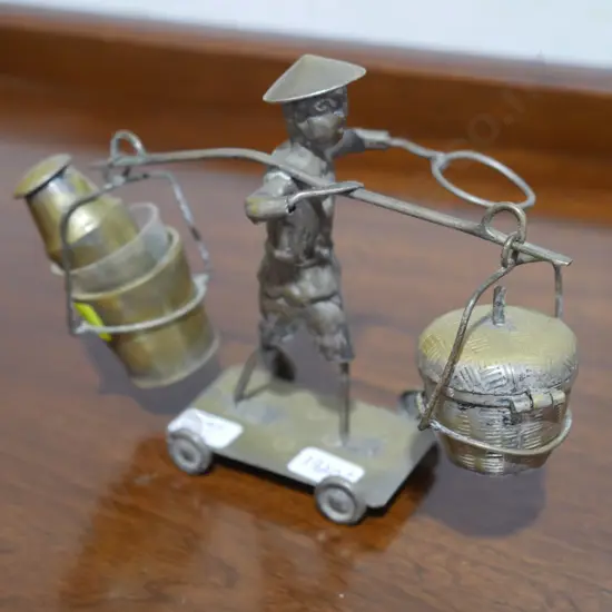 Brass Oriental spice holder