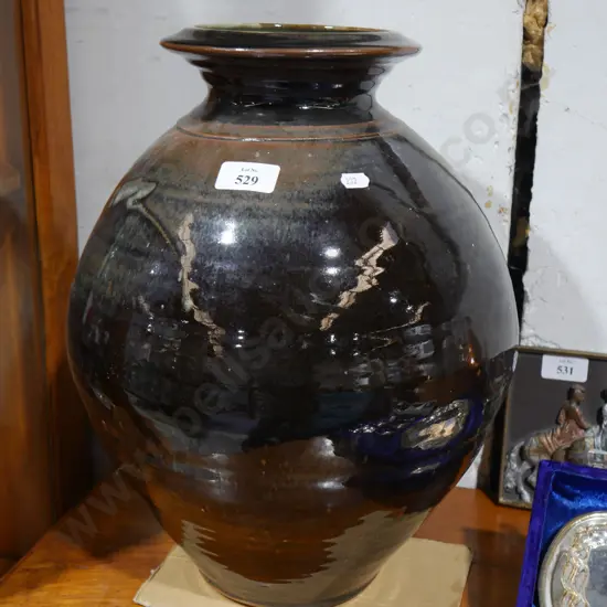 Large pottery vase
