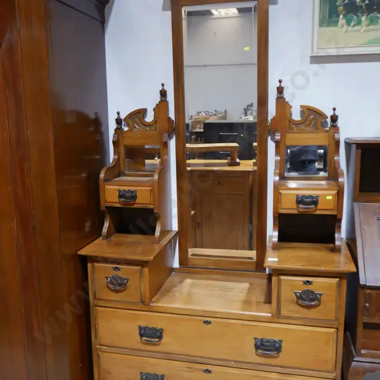 Edwardian mirror back dutchess