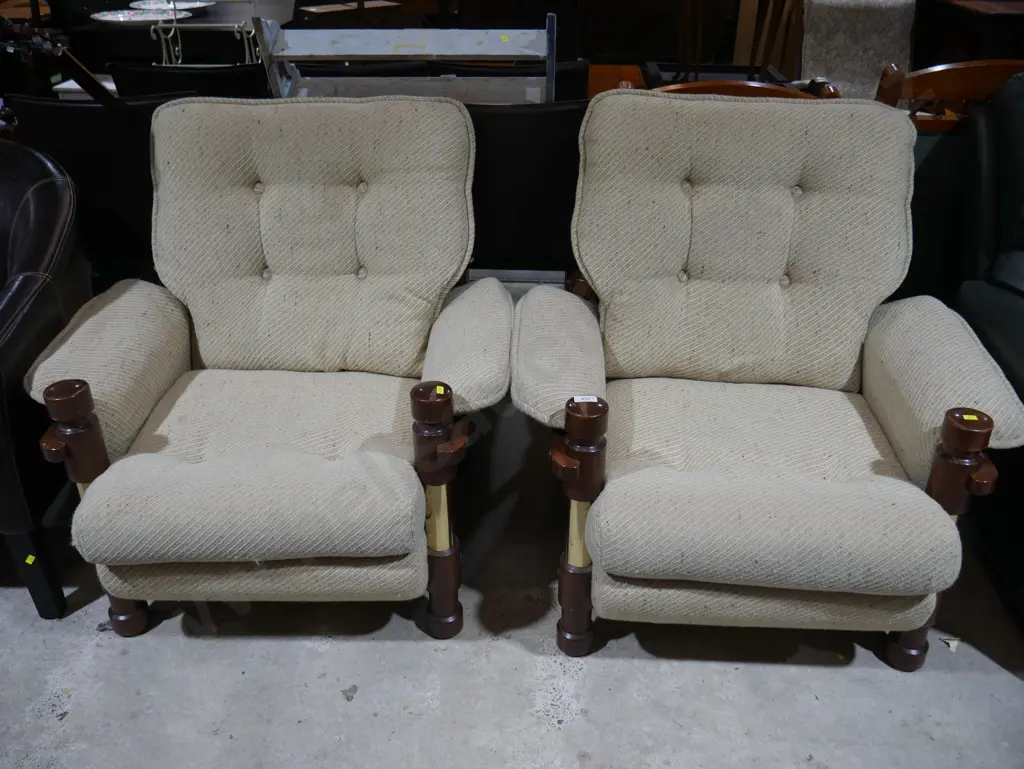 Pair of armchairs Image 1++