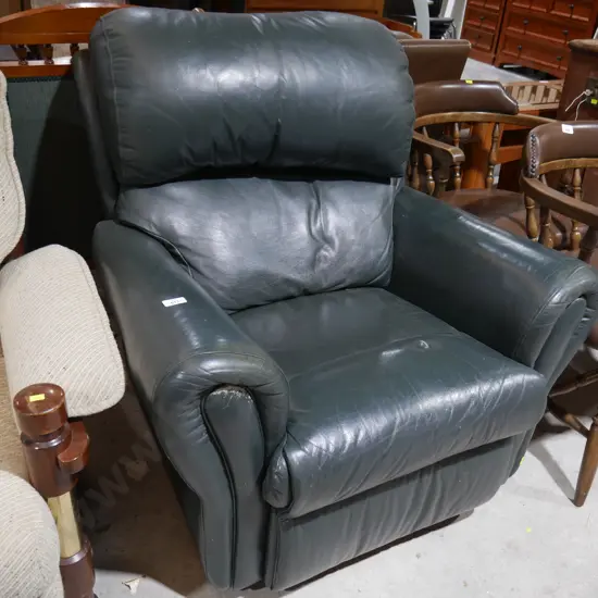Leather armchair