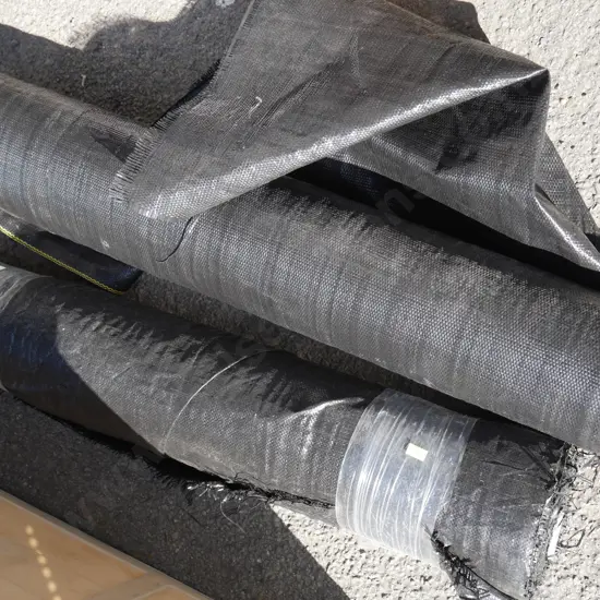 2 rolls weed barrier