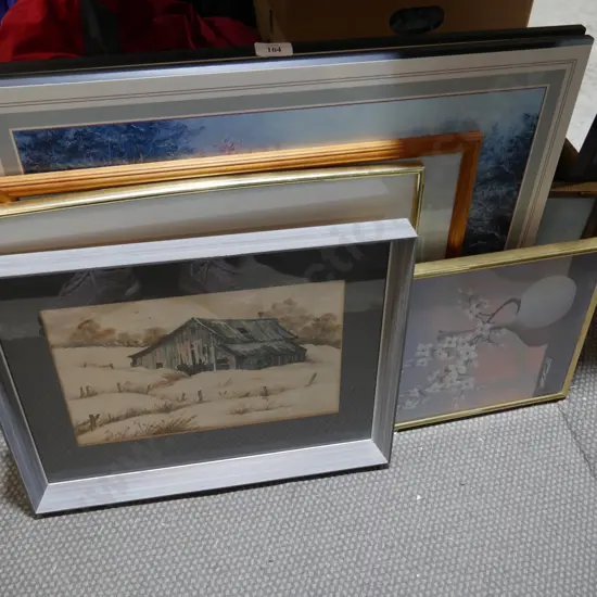 Framed artworks