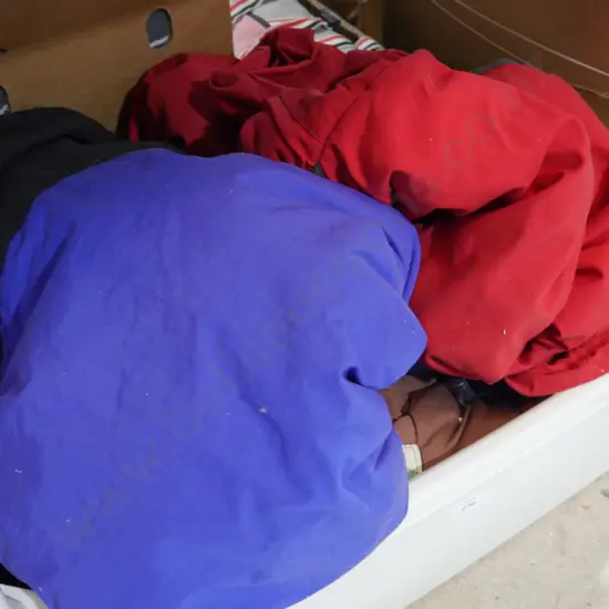 Sleeping bag, jackets