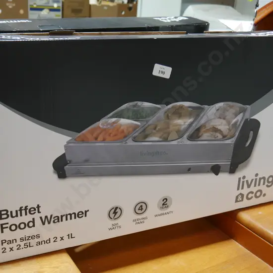 Living & Co Buffett Food Warmer
