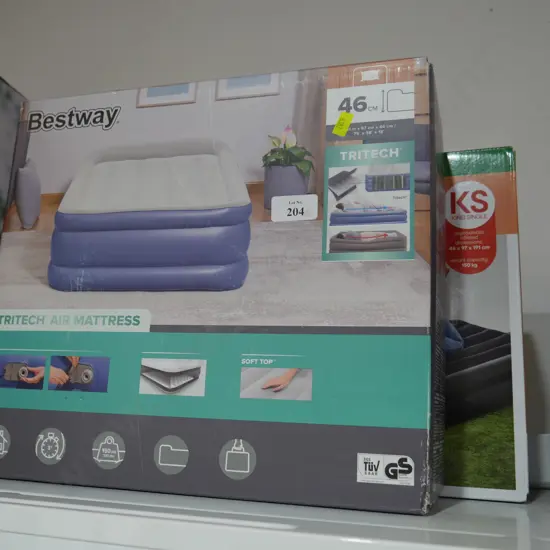 2 boxed  air mattresses