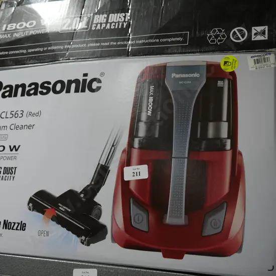 Boxed Panasonic vacuum