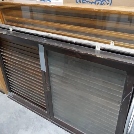 3 wall display cabinets