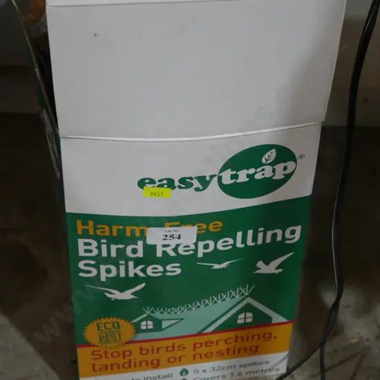 Bird repelling spikes