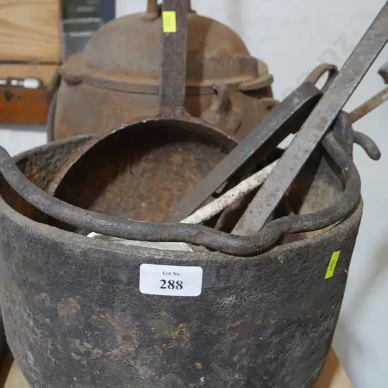 Forging pots, ladles