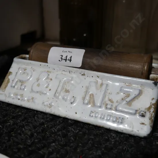 NZ post telegraph stamp roller