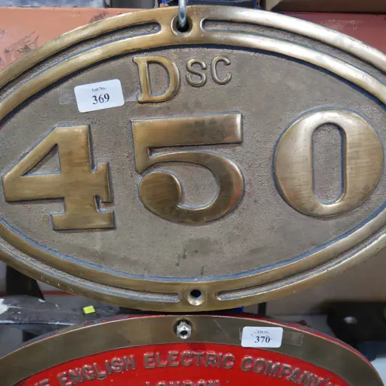Dsc450 plaque