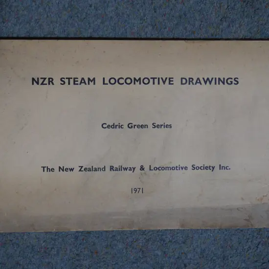 Nzr steam locomotives drawings
