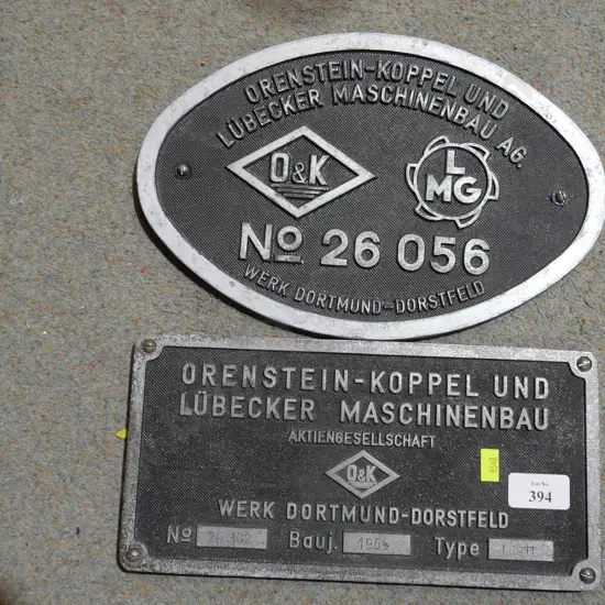 2 Dortmund  plaques