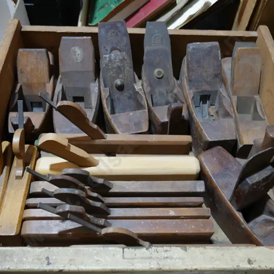 Vintage wooden planes