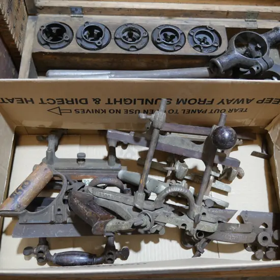 Vintage plane parts