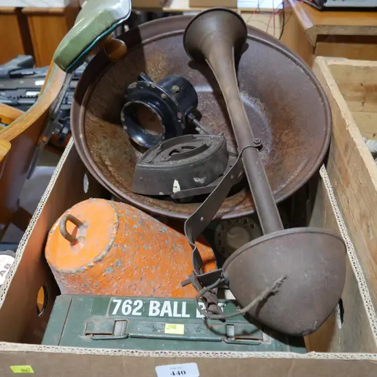 Horns , ammo case ,ect