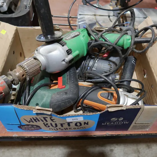 Assorted power tools