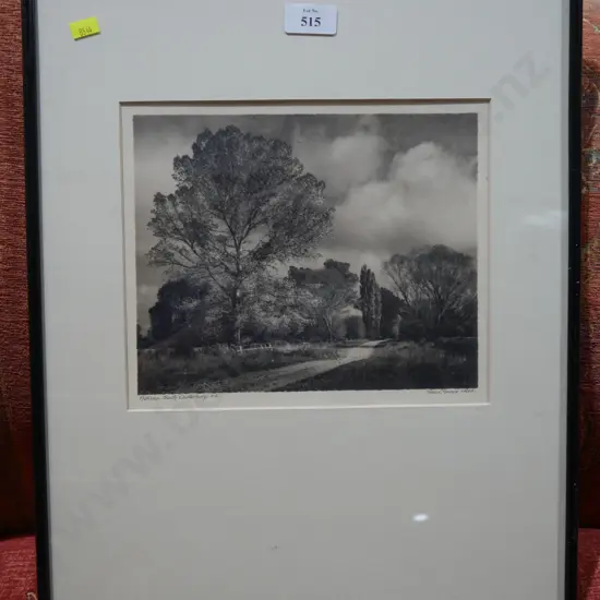 Geo Chance framed photograph (South Canterbury)