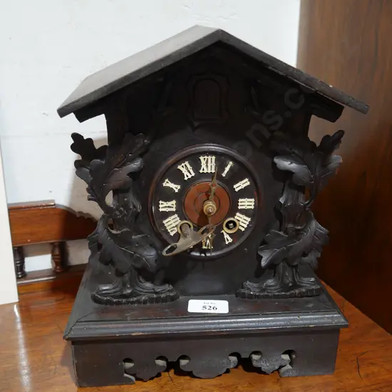 Vintage mantle cuckoo clock
