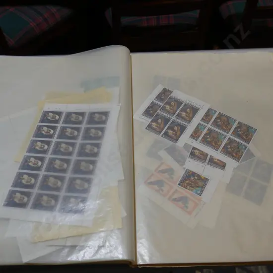 NZ stamp sheets
