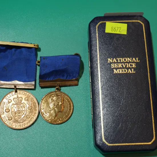 National service medal etc