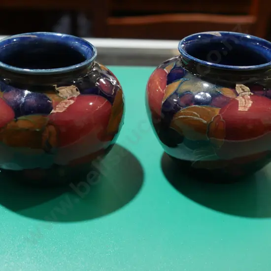 Pair of Moorcroft vases
