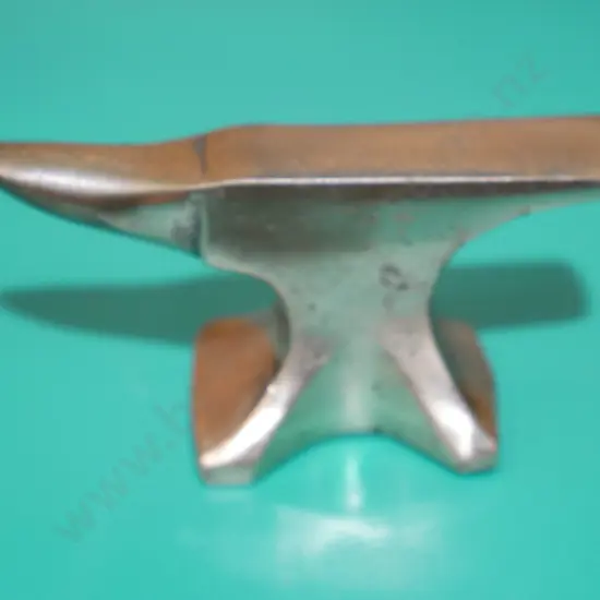 Brass miniature anvil