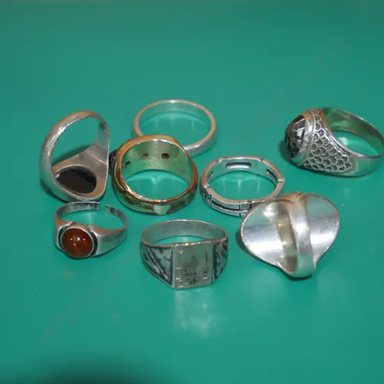 Sterling silver rings