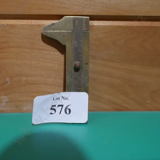 Brass measuring gauge