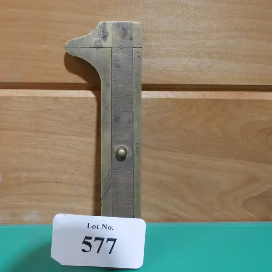 Brass measuring gauge