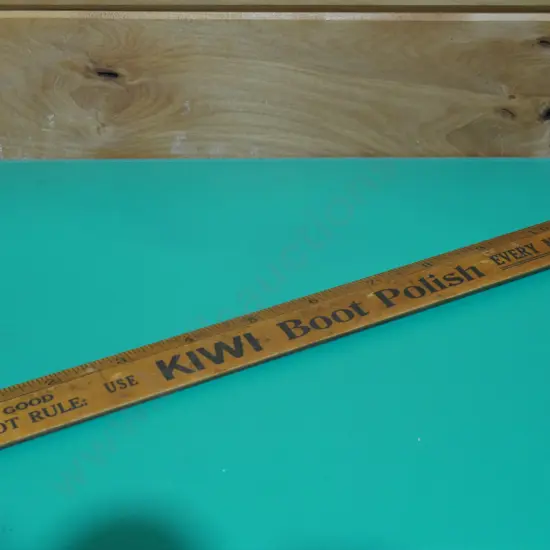 Kiwi boot polish advertising rule