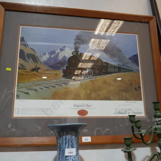 Peter Beadle the Kingston flyer print