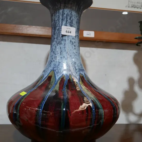 Large pottery vase