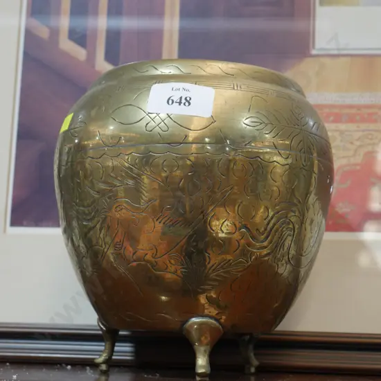 Brass pot