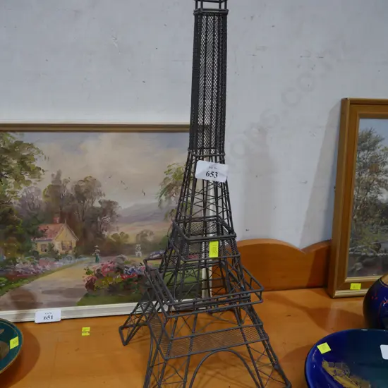 Metal Eiffel Tower